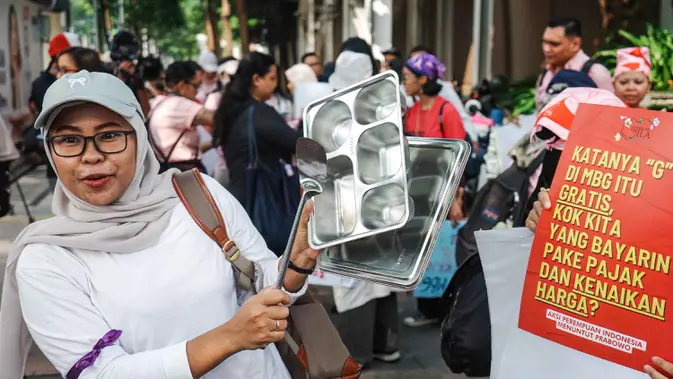 Unjuk Rasa Aliansi Perempuan Indonesia Tuntut Hentikan MBG Unjuk Rasa Aliansi Perempuan Indonesia Tuntut Hentikan MBG