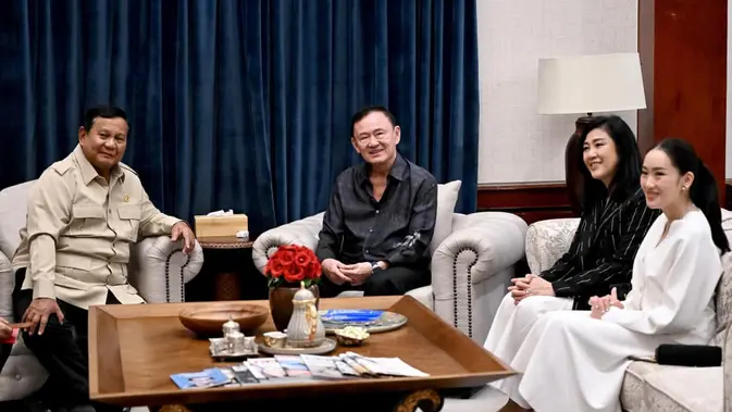 Prabowo Bertemu Thaksin Shinawatra, Seskab Teddy: Bahas Dinamika Global Prabowo Bertemu Thaksin Shinawatra, Seskab Teddy: Bahas Dinamika Global