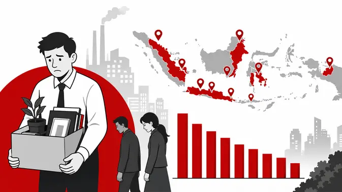 Infografis 10 Provinsi dengan Jumlah PHK Terbanyak Infografis 10 Provinsi dengan Jumlah PHK Terbanyak
