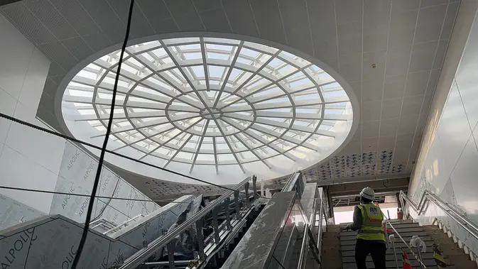 Menengok Stasiun MRT Monas, Bakal Ada Ruang Seni dan Pameran Edukasi Menengok Stasiun MRT Monas, Bakal Ada Ruang Seni dan Pameran Edukasi