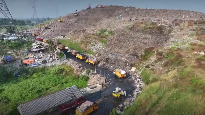 Kondisi Terkini TPA Cipayung Depok Usai Kebakaran Kondisi Terkini TPA Cipayung Depok Usai Kebakaran