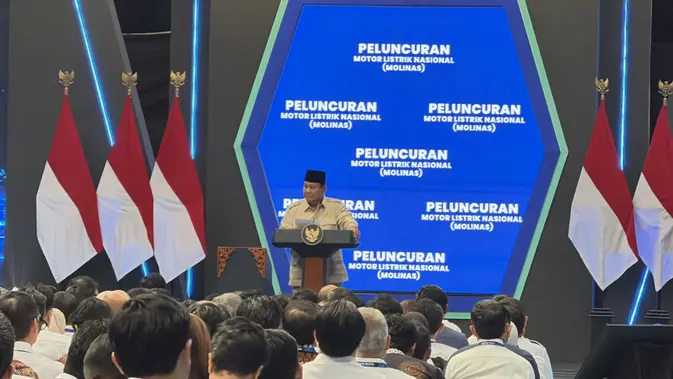 Prabowo Resmikan Molinas, Motor Listrik Nasional Prabowo Resmikan Molinas, Motor Listrik Nasional