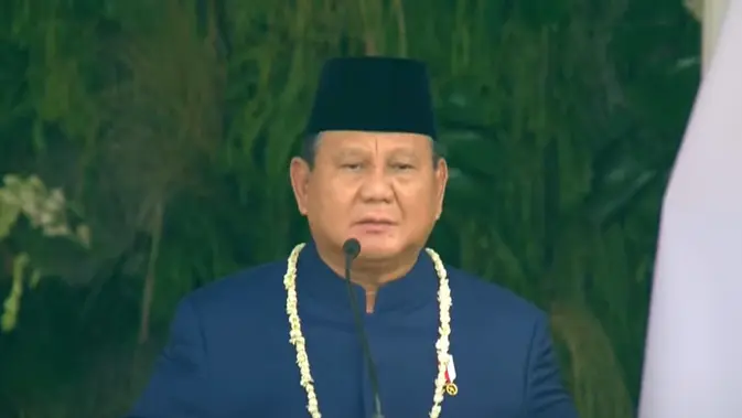 Pimpin Upacara HUT ke-81 RI, Prabowo Ajak Doakan Warga Terdampak Bencana Pimpin Upacara HUT ke-81 RI, Prabowo Ajak Doakan Warga Terdampak Bencana