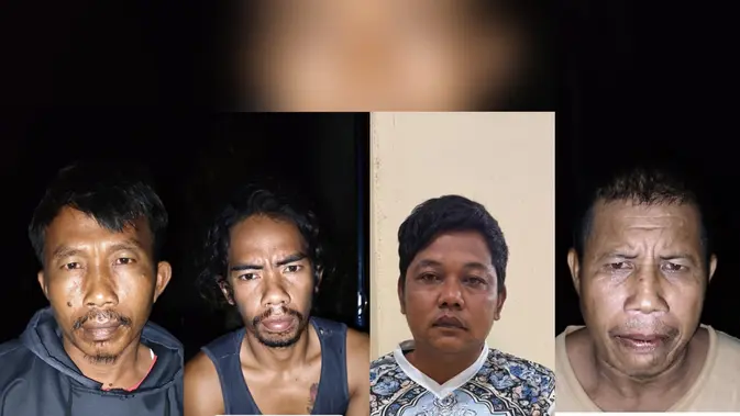 4 Pelaku Pembantaian Tapir di Lampung Ditangkap 4 Pelaku Pembantaian Tapir di Lampung Ditangkap