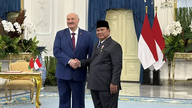 Prabowo Berjanji Balas Kunjungan Presiden Belarus Prabowo Berjanji Balas Kunjungan Presiden Belarus
