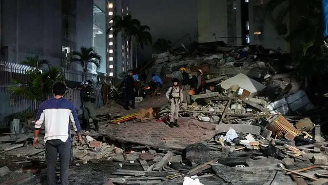 Gempa Venezuela, 3 Orang Tewas Tertimpa Bangunan Gempa Venezuela, 3 Orang Tewas Tertimpa Bangunan