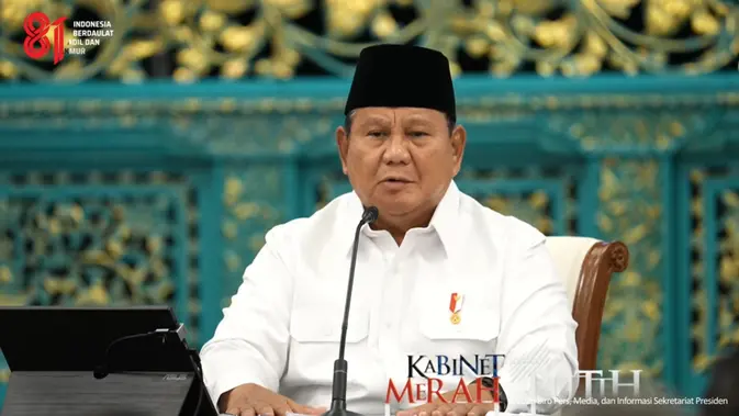 Prabowo di Hadapan Menteri: Tak Ada Masyarakat yang Bertahan Tanpa Makan Prabowo di Hadapan Menteri: Tak Ada Masyarakat yang Bertahan Tanpa Makan