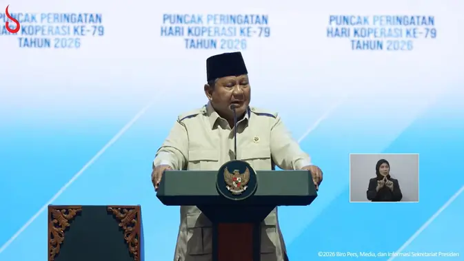 Prabowo Cerita Gagasan Pembentukan Koperasi Merah Putih Prabowo Cerita Gagasan Pembentukan Koperasi Merah Putih