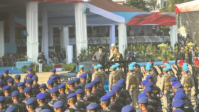 6 Pesan Prabowo untuk Polisi di HUT Polri 6 Pesan Prabowo untuk Polisi di HUT Polri