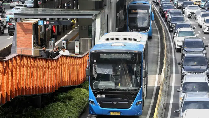 Ini Tarif Transjakarta Tanpa Subsidi Pemprov DKI Ini Tarif Transjakarta Tanpa Subsidi Pemprov DKI