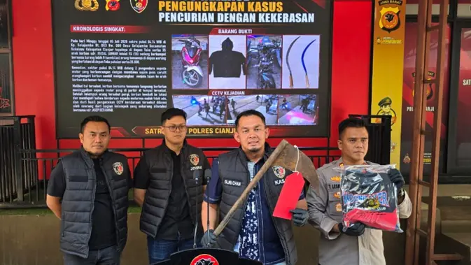 Geng Motor Bercelurit Rampas Motor, 4 Pelaku Diringkus Geng Motor Bercelurit Rampas Motor, 4 Pelaku Diringkus