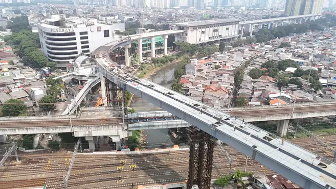 LRT Velodrome-Manggarai 100% Tersambung, Layani Penumpang Mulai Agustus LRT Velodrome-Manggarai 100% Tersambung, Layani Penumpang Mulai Agustus