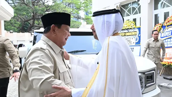 Prabowo Sampaikan Duka Cita Atas Wafatnya Mantan Emir Qatar Sheikh Hamad Prabowo Sampaikan Duka Cita Atas Wafatnya Mantan Emir Qatar Sheikh Hamad