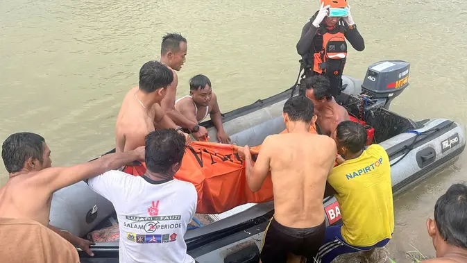 Selamatkan Teman di Sungai Way Sekampung, 2 Remaja Tenggelam Selamatkan Teman di Sungai Way Sekampung, 2 Remaja Tenggelam