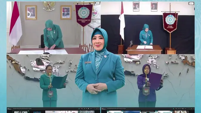 Tri Tito Karnavian Lantik Ketua TP PKK Jabar Tri Tito Karnavian Lantik Ketua TP PKK Jabar