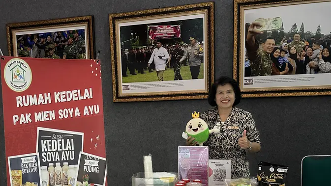 Modal Hadiah Lomba, Eks Persit Ini Bawa Soya Ayu Masuk Indomaret Modal Hadiah Lomba, Eks Persit Ini Bawa Soya Ayu Masuk Indomaret