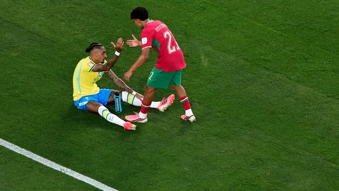 Brasil Vs Maroko: Raphinha Belum Maksimal Brasil Vs Maroko: Raphinha Belum Maksimal