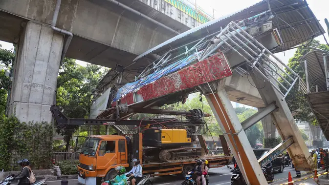 Cara Dishub Cegah Truk Tabrak JPO sampai Jembatan Jakarta Lagi Cara Dishub Cegah Truk Tabrak JPO sampai Jembatan Jakarta Lagi