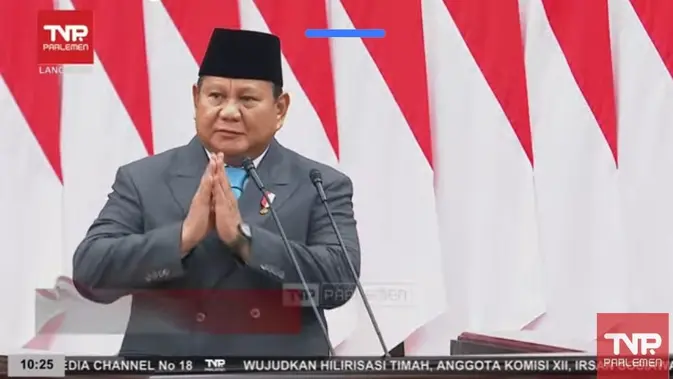 Susunan Acara Sidang Tahunan MPR dan Jadwal Pidato Prabowo Susunan Acara Sidang Tahunan MPR dan Jadwal Pidato Prabowo