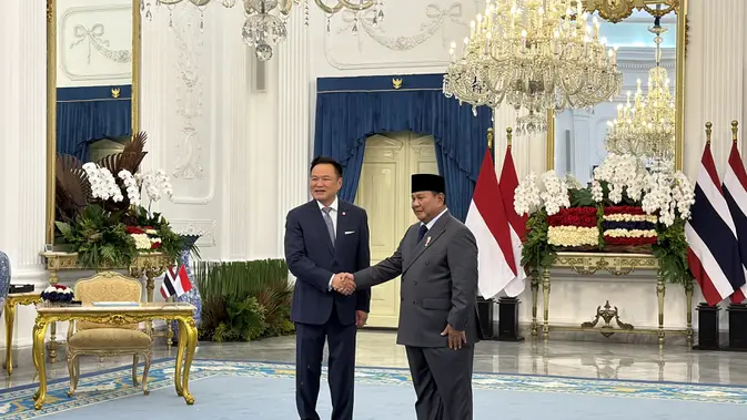 Prabowo Sambut Kunjungan Resmi PM Thailand di Istana Prabowo Sambut Kunjungan Resmi PM Thailand di Istana