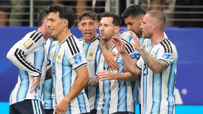 Argentina vs Austria: Alexis Mac Allister Tak Habis Pikir dengan Keajaiban Lionel Messi Argentina vs Austria: Alexis Mac Allister Tak Habis Pikir dengan Keajaiban Lionel Messi