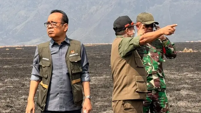 Pratikno: Saya Sehat dan Sedang di Bromo Rakor Pemadaman Api Pratikno: Saya Sehat dan Sedang di Bromo Rakor Pemadaman Api