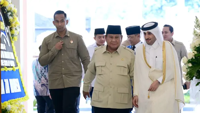 Prabowo Datangi Kedubes Qatar, Sampaikan Belasungkawa untuk Sheikh Hamad Prabowo Datangi Kedubes Qatar, Sampaikan Belasungkawa untuk Sheikh Hamad