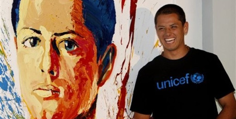 Chicharito Jadi Duta Unicef Chicharito Jadi Duta Unicef