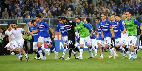 Sampdoria Pastikan Kembali ke Serie A Sampdoria Pastikan Kembali ke Serie A