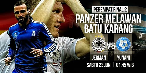 Line-up: Jerman vs Yunani Line-up: Jerman vs Yunani