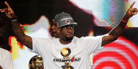 Miami Heat Rayakan Gelar Juara Bersama Penggemar Miami Heat Rayakan Gelar Juara Bersama Penggemar
