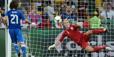 Pirlo: Penalti Lawan Inggris Itu Spontan Pirlo: Penalti Lawan Inggris Itu Spontan