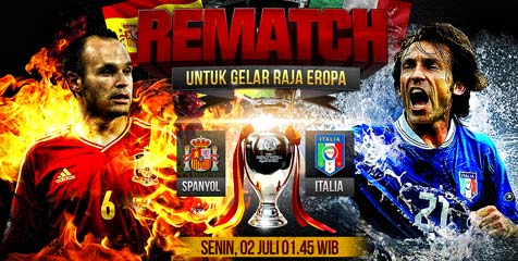 Line-up Final Euro 2012: Spanyol vs Italia Line-up Final Euro 2012: Spanyol vs Italia
