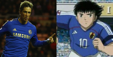 Fernando Torres dan Inspirasi Captain Tsubasa Fernando Torres dan Inspirasi Captain Tsubasa
