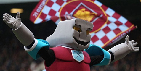 Maskot West Ham Juga Keranjingan Gangnam Style