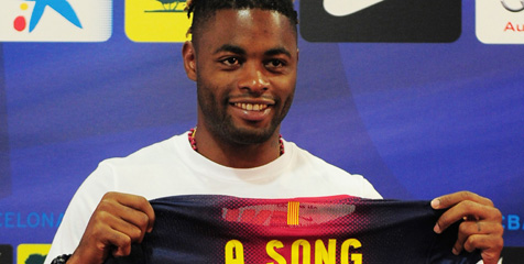 Song Berharap Barca Bertemu Arsenal di Liga Champions Song Berharap Barca Bertemu Arsenal di Liga Champions