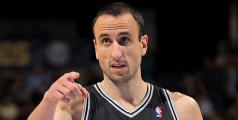 Cedera Hamstring, Ginobili Absen Dua Pekan Cedera Hamstring, Ginobili Absen Dua Pekan