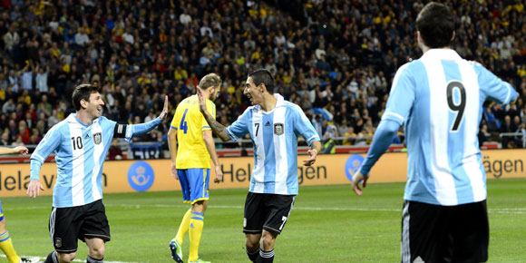 Highlights Friendly: Swedia 2-3 Argentina Highlights Friendly: Swedia 2-3 Argentina