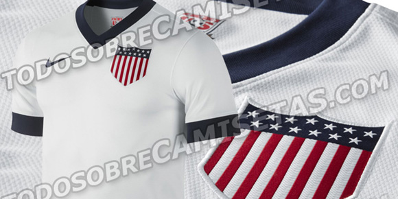 Bocoran Jersey: Timnas Amerika Serikat Home 2013