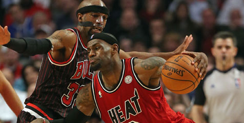 Bungkam Bulls, Heat Raih Sembilan Kemenangan Beruntun Bungkam Bulls, Heat Raih Sembilan Kemenangan Beruntun
