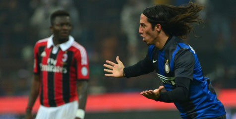 Schelotto dan Gol Derby Perdananya Schelotto dan Gol Derby Perdananya