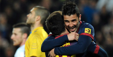 Roura: David Villa Tetap Pemain Penting Barcelona Roura: David Villa Tetap Pemain Penting Barcelona