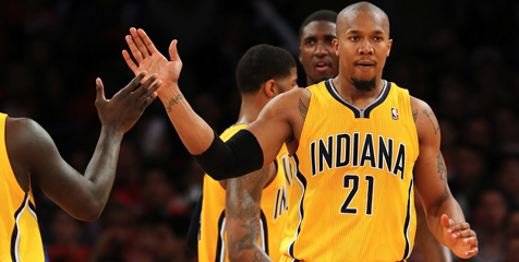 David West Gemilang, Pacers Menang Atas Knicks David West Gemilang, Pacers Menang Atas Knicks