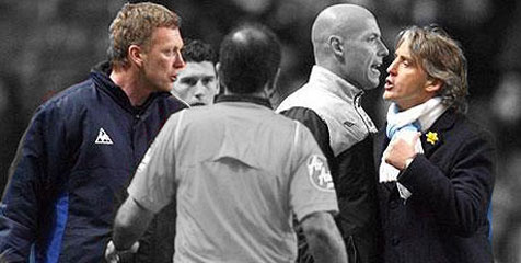 Moyes: Pemecatan Mancini Hal Yang Kejam Moyes: Pemecatan Mancini Hal Yang Kejam
