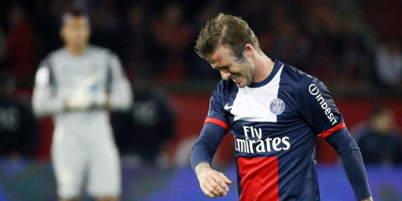 Beckham Hiasi Laga Perpisahan Dengan Tangisan Beckham Hiasi Laga Perpisahan Dengan Tangisan