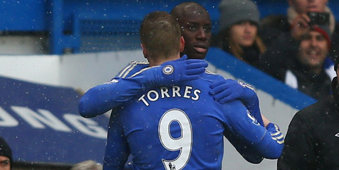 Demba Ba Tantang Torres Bersaing Demba Ba Tantang Torres Bersaing