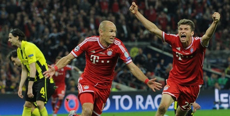 Review: Robben Beri Bayern Mahkota Eropa 2012-13 Review: Robben Beri Bayern Mahkota Eropa 2012-13
