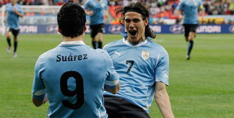 Madrid Ingin Duet Maut Suarez dan Cavani