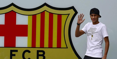 Neymar Sudah Tiba di Barcelona! Neymar Sudah Tiba di Barcelona!