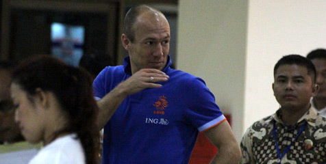 Lawan Skuad Garuda, Robben Belum Tentu Main Penuh Lawan Skuad Garuda, Robben Belum Tentu Main Penuh